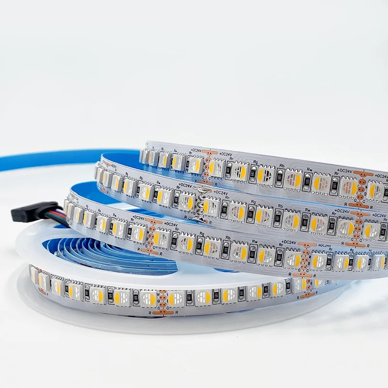 

12v 24v 5050 120 Leds/M RGB RGBW RGBWW White Warm White Red Green Blue Purple LED Strip Dimmable Waterproof LED Tape Rope