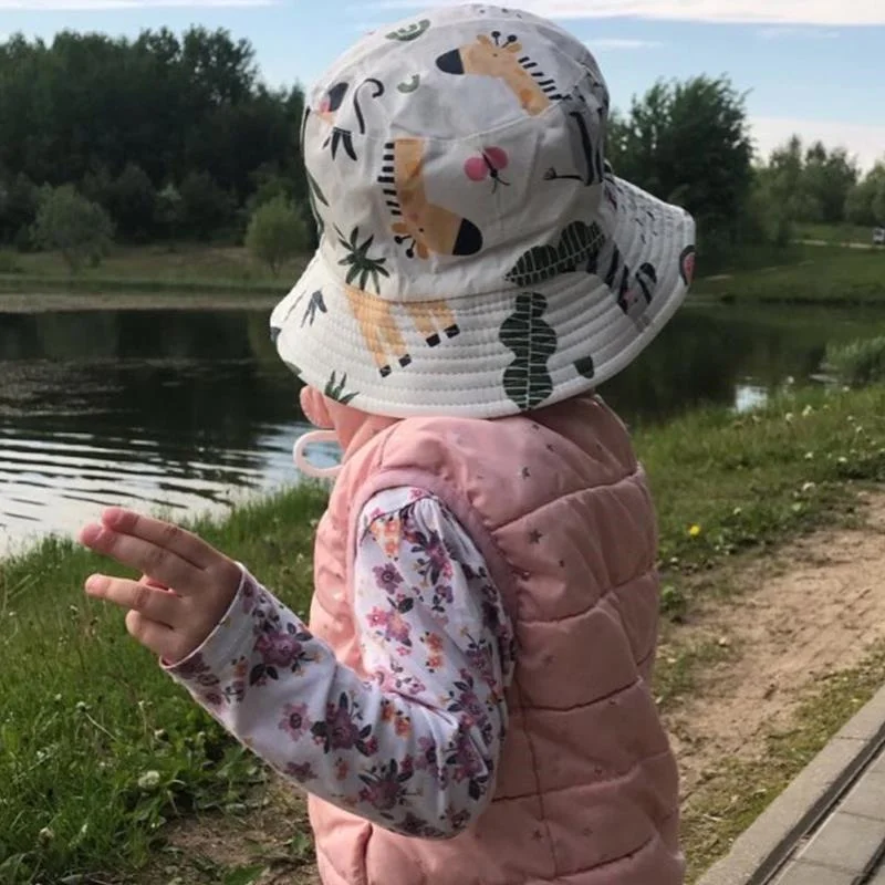Cartoon Baby Sun Hat 3