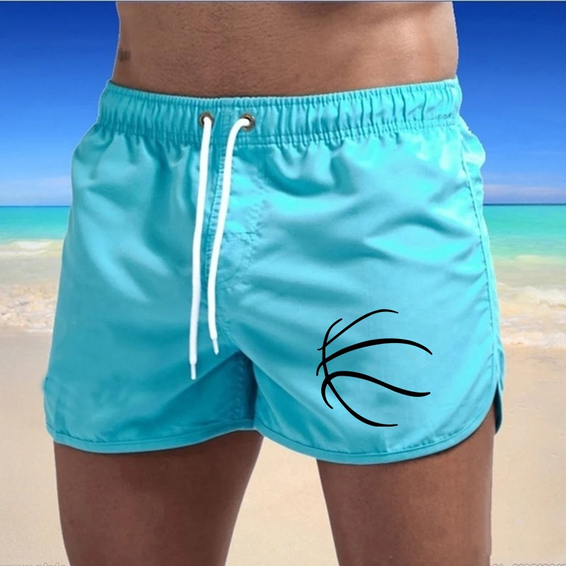 Swim Shorts Mens Beach Shorts Summer Hot Sales Men Loose Comfortable Style Daily Bathing Suit Man Ventilate Gym Clothing Seaside 4