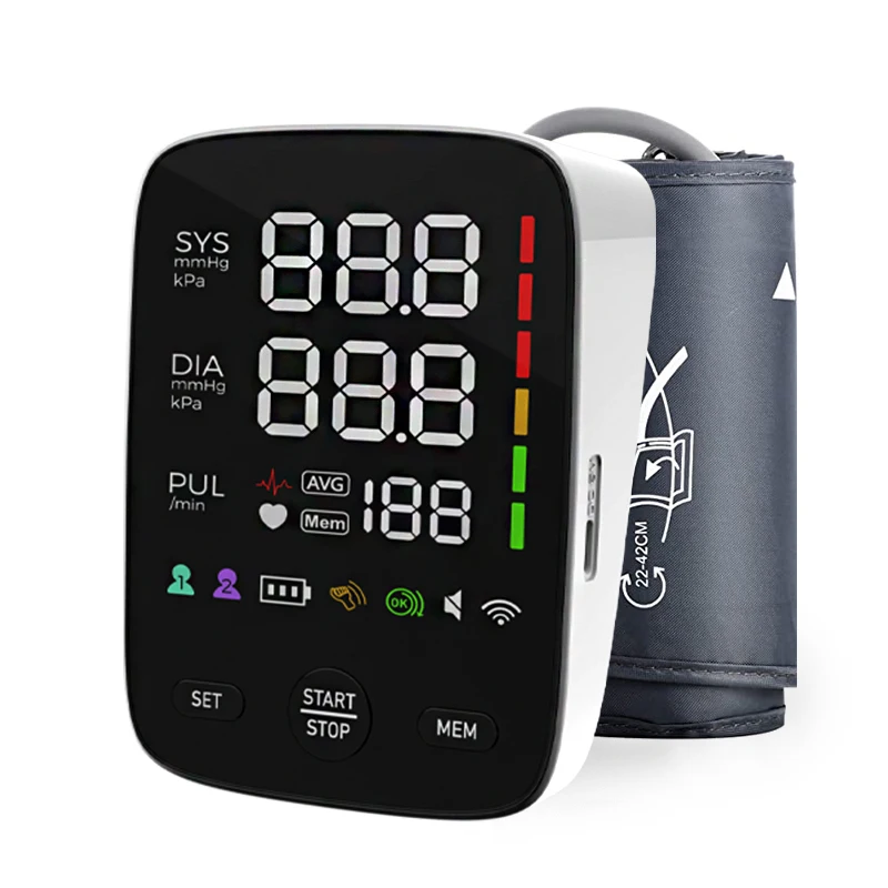 Blood Pressure Monitor Kingclinic LED