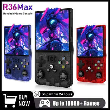 AISLPC R36MAX Retro Handheld Video Game Console Linux System 4.0 Inch IPS Screen Portable Pocket Video Player 128GB Games Gifts 1