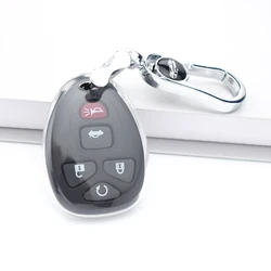 Clear TPU Car Key Case Cover, Auto Shell Protection (Transparent set 1)