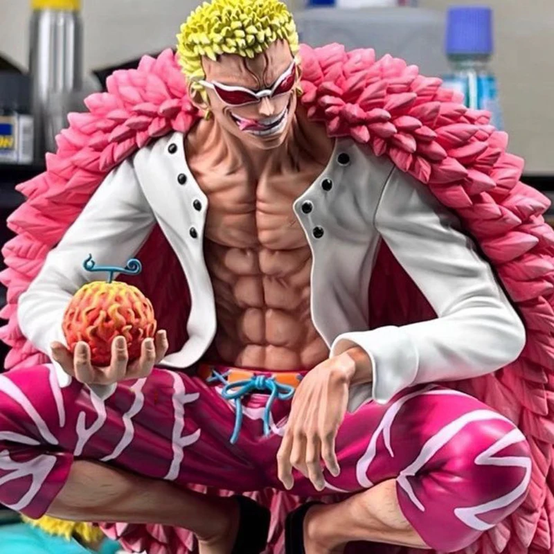 Figura de desenho animado japonês donquixote doflamingo boá hanpeniano 2  estilos mini versão 2021