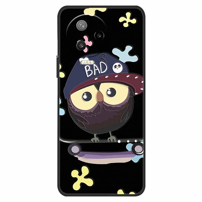 3D Relief Embossed Soft Silicone Cartoon Phone Case with NFC Compatibility