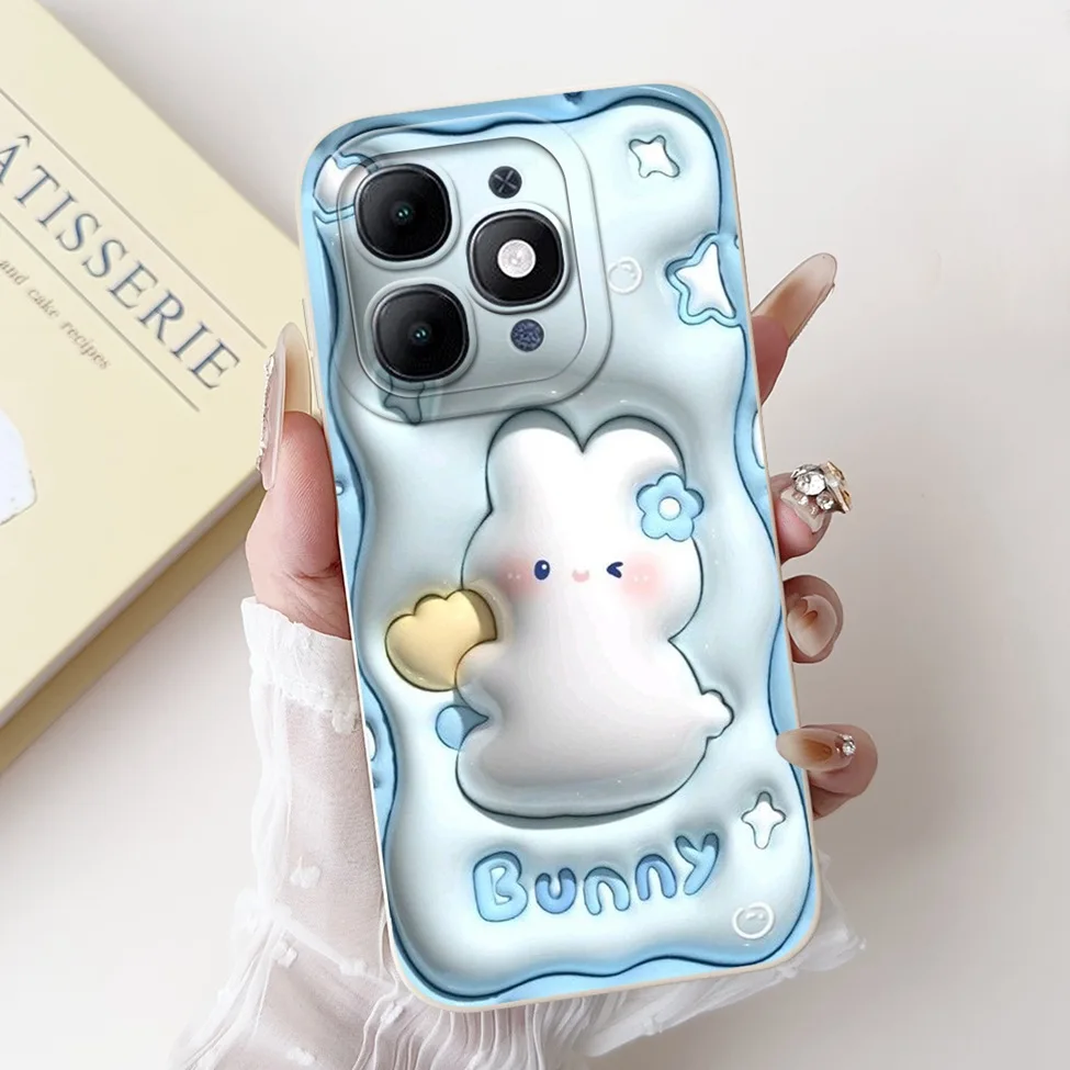 Silicone Luxury Cartoon Painted Shockproof Bumper Case - Fashionable and Durable Phone Cover