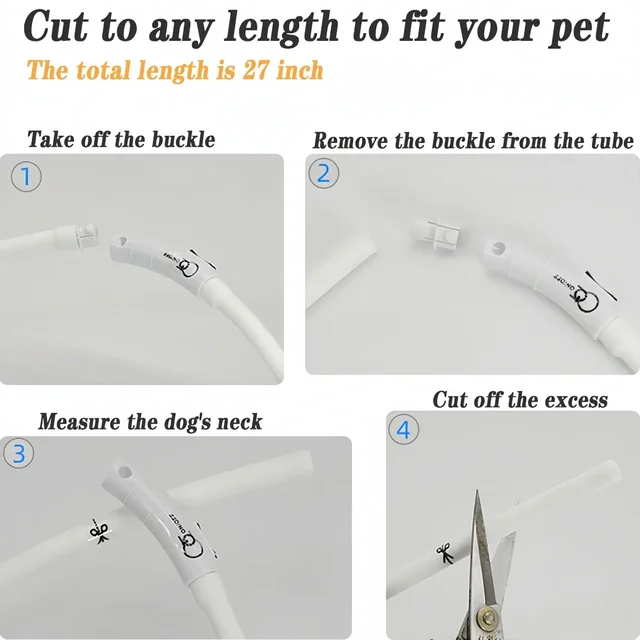 New Led Luminous Dog Collar 4 Flashing Modes Glowing Silicone Colorful Collar , For Pet Dogs Cat Light Safety Walking at Night 4