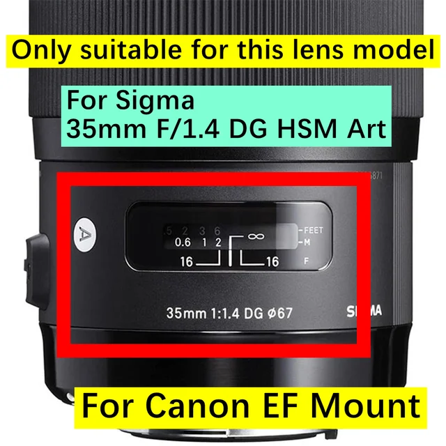 Sigma Canon Lens Mount Electronic | 35mm Sigma Art Contact