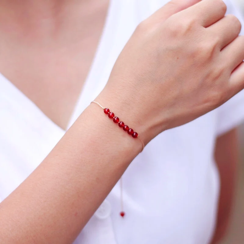 Unisex Adjustable Chakra Bracelet with Obsidian and Tiger Eyes Stone