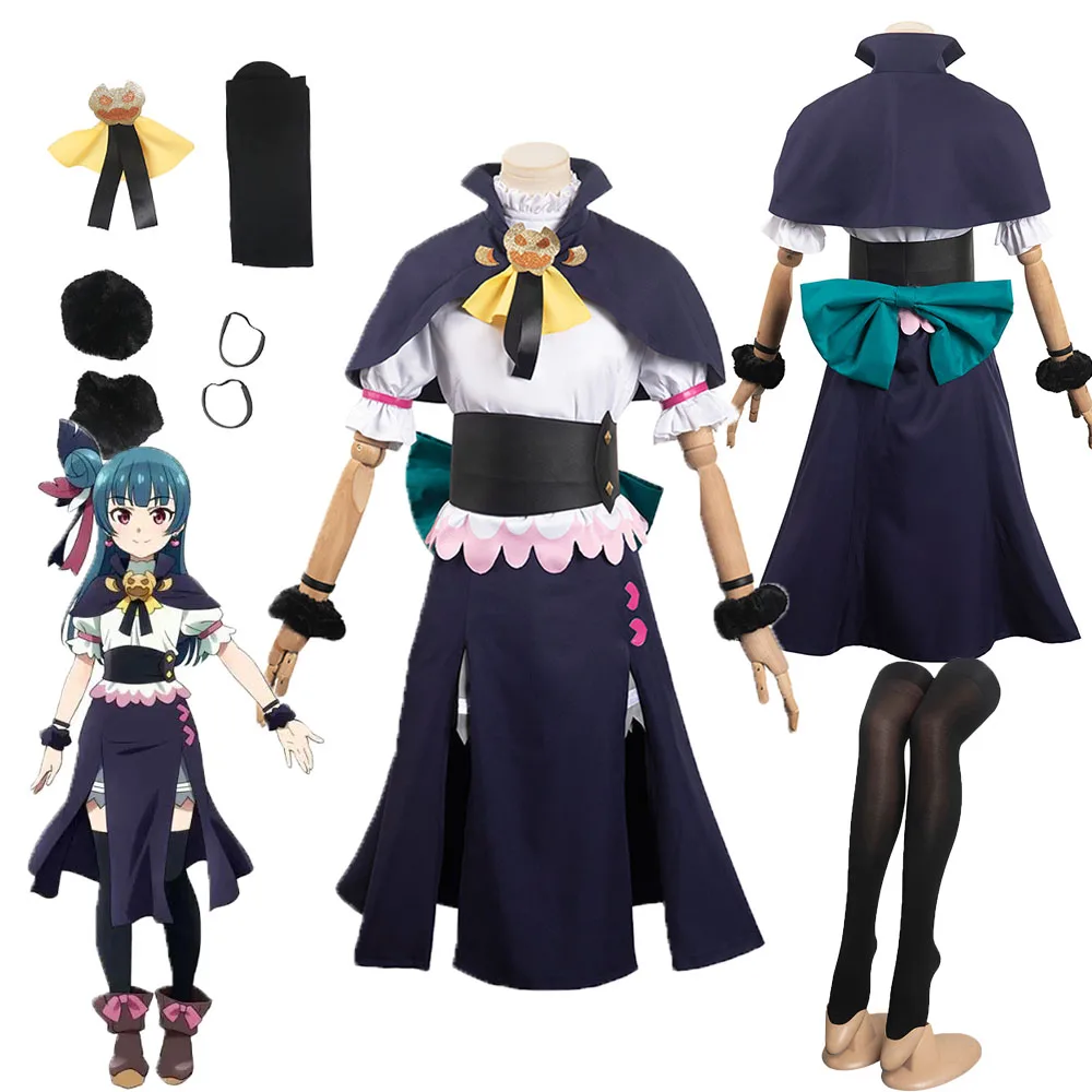 

Tsushima Yoshiko Cosplay Costume Anime Sunshine in the MIRROR Role Playing Fantasia Women Halloween Carnival Party Disguise Suit