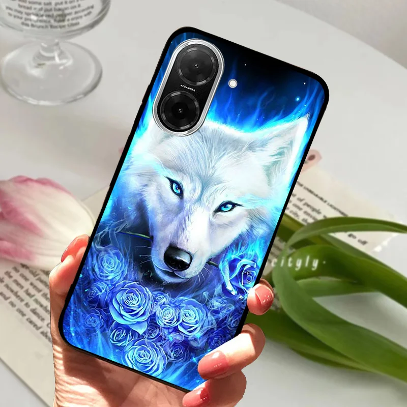 Fashionable Painted Soft Silicone Phone Case - Stylish Protective Cover