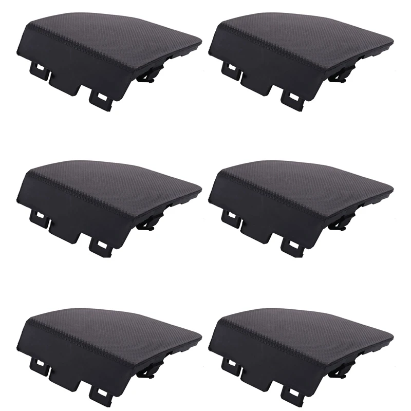 

6X Front Bumper Tow Hook Cover Towing Hook Cap Trailer Cover For Toyota VIOS 2014 2015 2016 52721-0D050