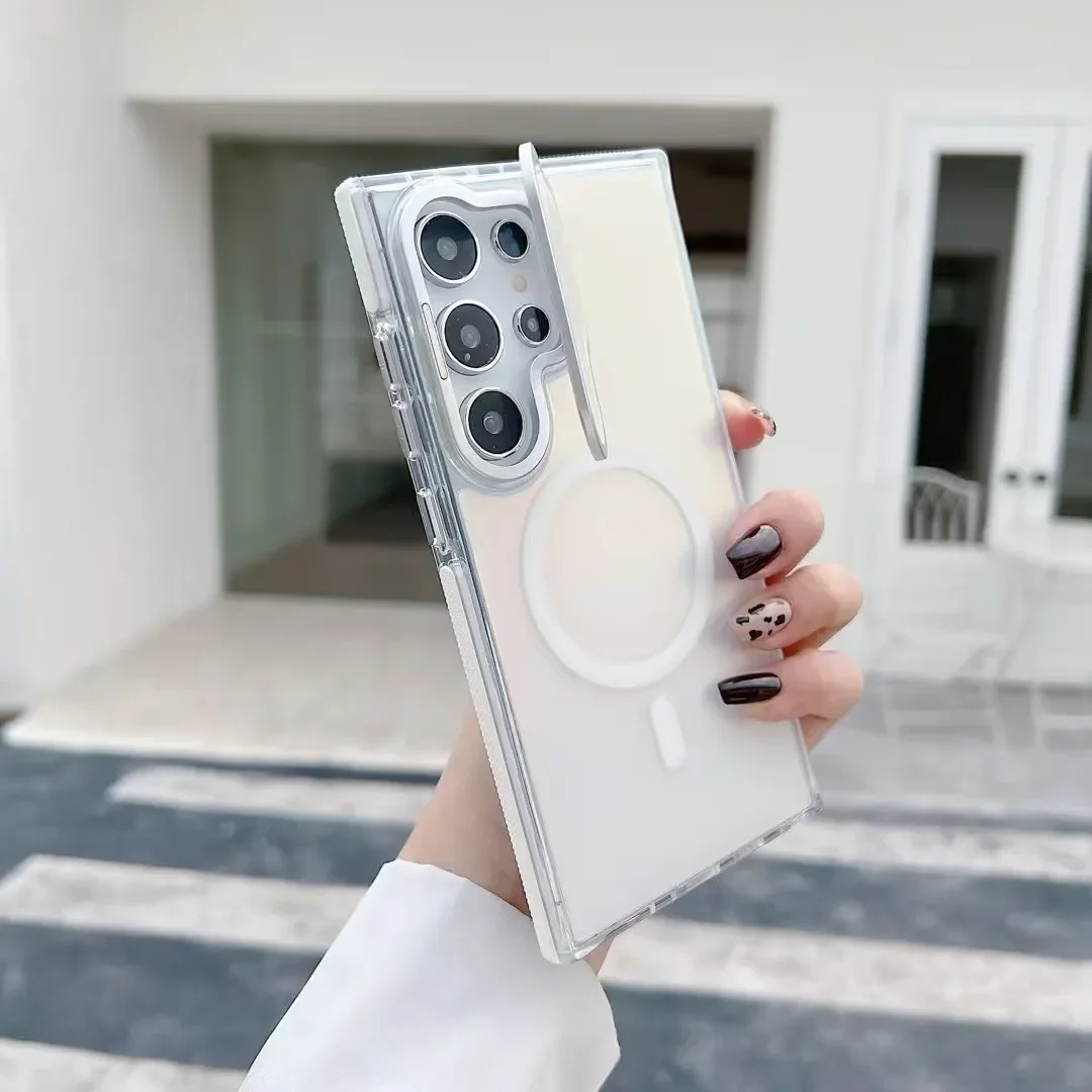 Luxury Colorful Anti-Shock Case with MagSafe Wireless Charging Compatibility
