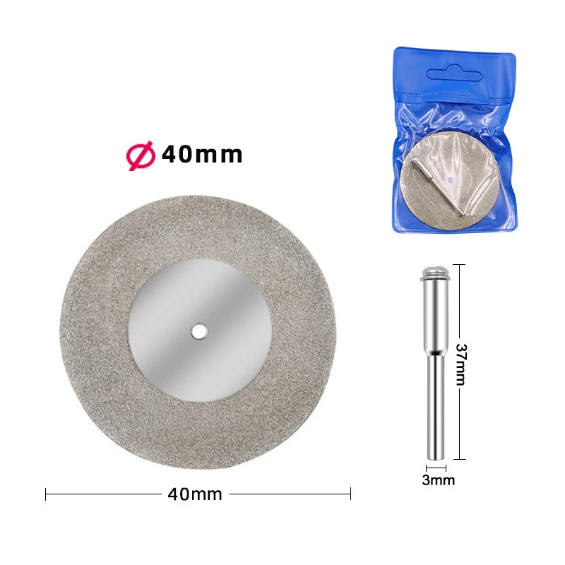 Dremel 공구용 미니 커팅 디스크, 회전 액세서리, 다이아몬드 그라인딩 휠, 회전 원형 톱날, 연마 다이아몬드 디스크