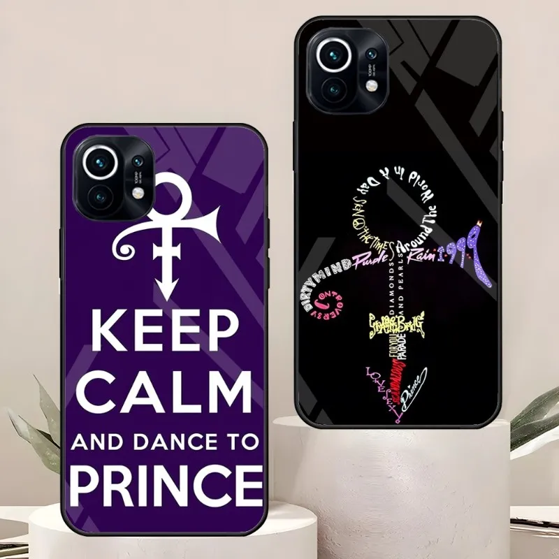 Pop Singer Prince Rogers Nelson Design Custodia Per Telefono Per Xiaomi Poco F3 11 12 Pro X T Lite S Note 10 S 5G 8 A 9 Redmi Glass