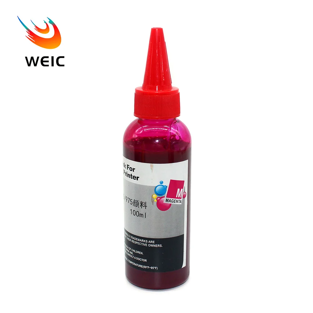 4PC*100ML HP712 Pgiment Ink for HP Designjet T210 T230 T250 T630 T650 plotters