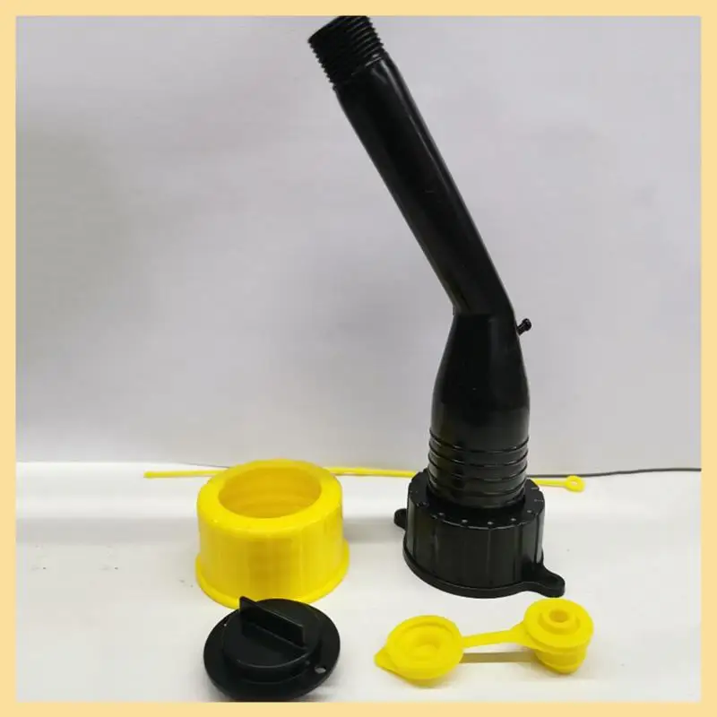 ABHI-Gas Tank Nozzle Kit, Leak-Proof Corner Nozzle Gasket, Filter Vent Cover Drill Bit, Oil Guide Tube, Oil Barrel