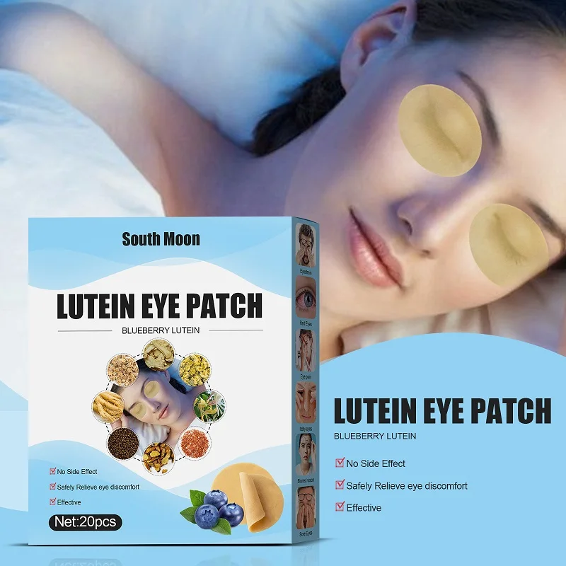 

20pcs/Box Eye Patch Eye Mask Natural Chinese Herbal Relieve Eye Fatigue Good Sleep Improve Myopic Amblyopia Skin Friendly