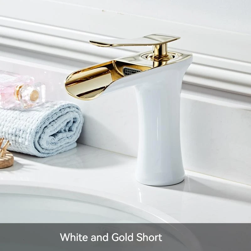 white and gold