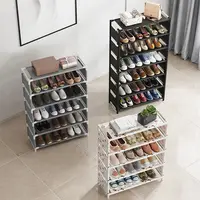 Simple Shoe Cabinet Multi-layer Storage Cabinet 1