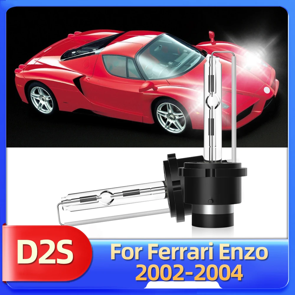 Roadsun Hid Lampadina 12V Dc 35W Xenon D2S Faro Auto 6000K Per Ferrari Enzo 2002 2003 2004 Sostituzione Faro Auto Bianco