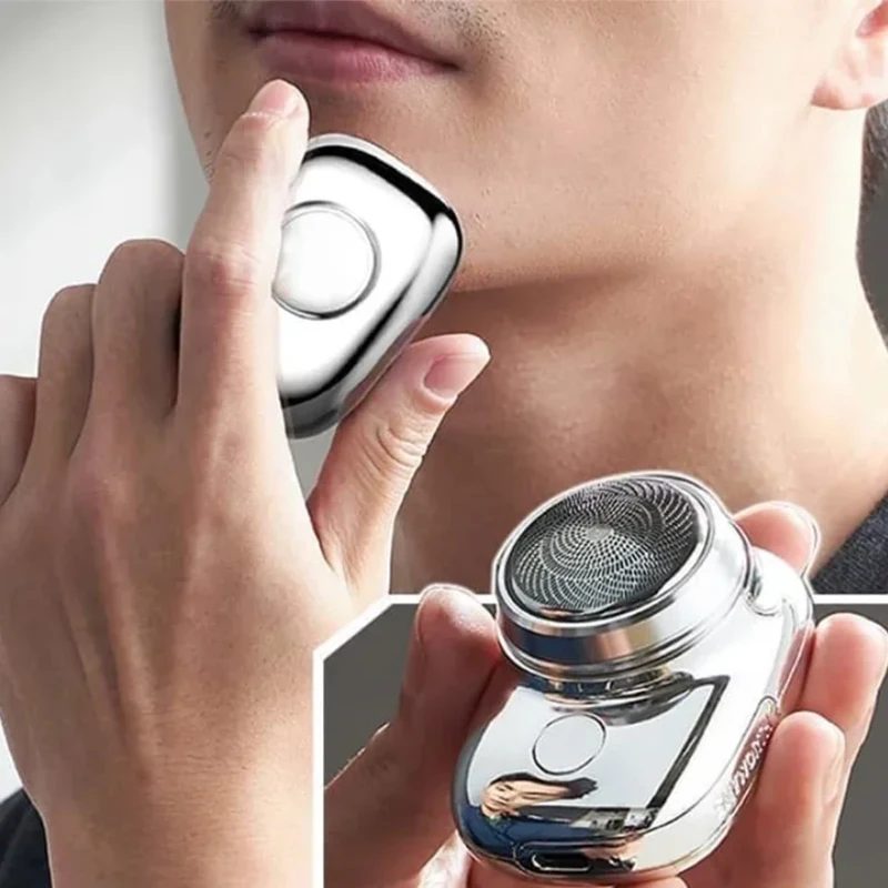 Portable Men's Mini Electric Single Blade Shaver Car Travel Wireless Beard Razor electric shaver