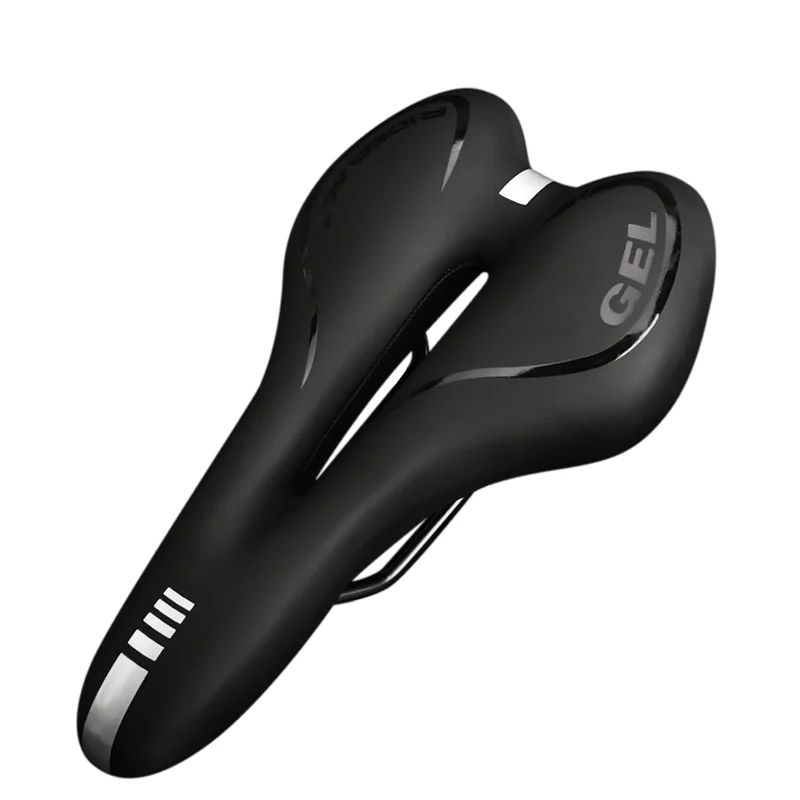 Silicone Cushion PU Leather Shockproof Gel Bicycle Saddle
