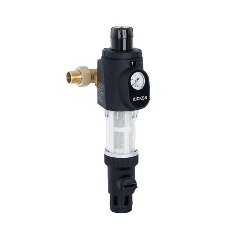 

Portable water filter prefilter pre water filter selfcleaning backwashable filter