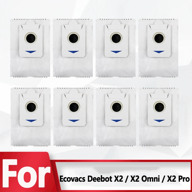 

Side Brush Mop Sterilization HEPA Filter Dust Bag For Ecovacs Deebot X2 / X2 Omni / X2 Pro / DEX86 Spare Parts Accessories