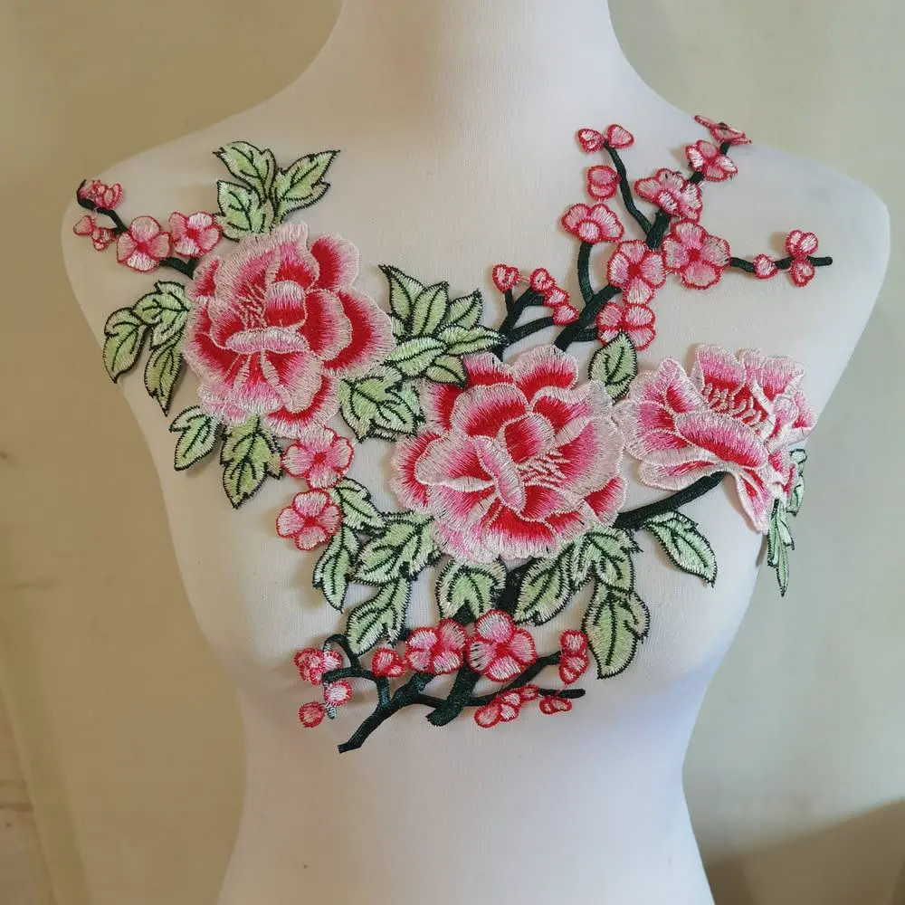 Embroidered Patch Set for Clothing Repair and DIY Decoration