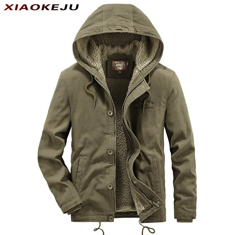 Parkas Luxury Men's Clothing Motorcycle Jacket Tactical Anorak Winter Coat Fashion New in Outerwears Coats Jackets Man Outerwear