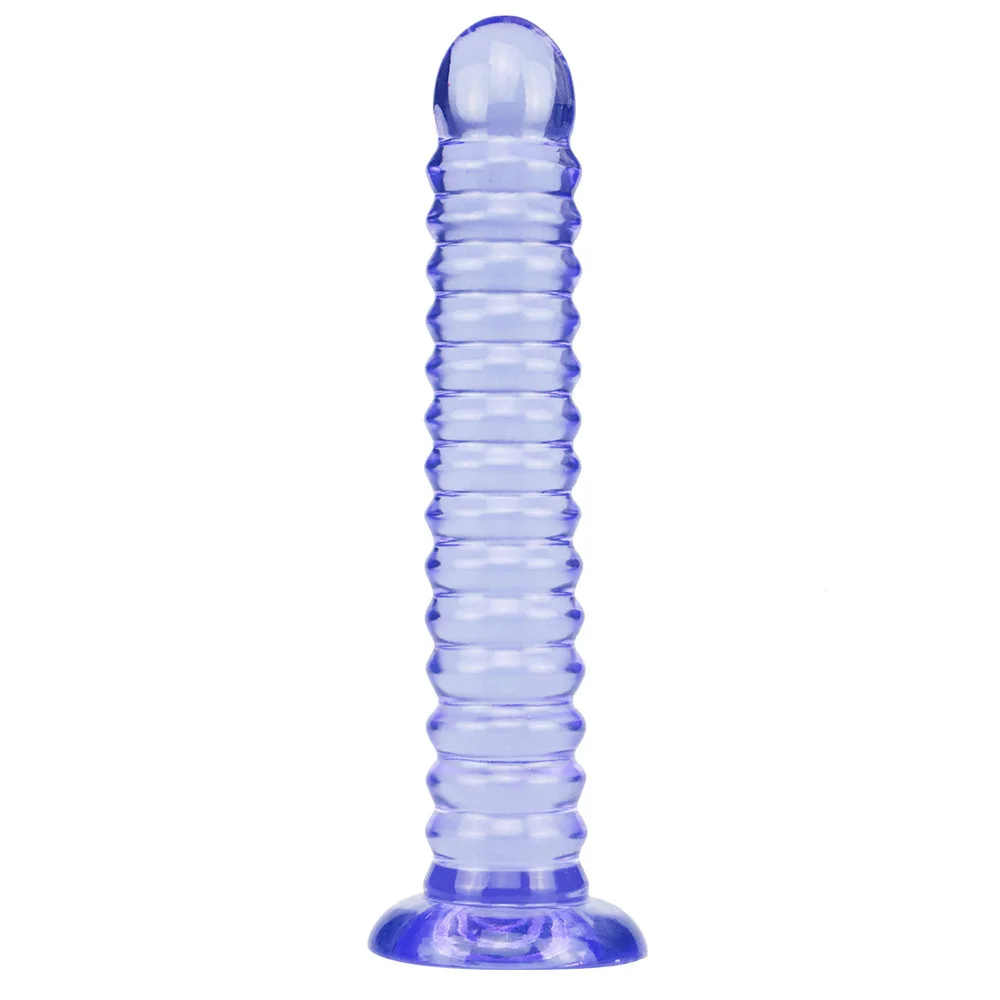 Jelly 6 Style Analdildo mit Saugnapf Riesige Dildos Sexspielzeug für Frauen Männer Gefälschter Schwanz Großer Analbutt_voghion.com