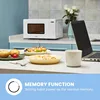 Retro microwave oven, 11 power levels, fast multi-stage cooking, turntable reset function kitchen timer, fast cooking 5