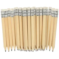 35/100Pcs Short Writing Pencils Half Pencils Small Pencils Mini Golf Pocket Pencils For Drawing Pencils Short Writing Triangular 1