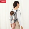 INSULAR 3 In 1 Baby Carrier Multi-functional Child Waist Stool Breathable Waist Stool With Hip Seat Front Hold Portable 0-2Y 3
