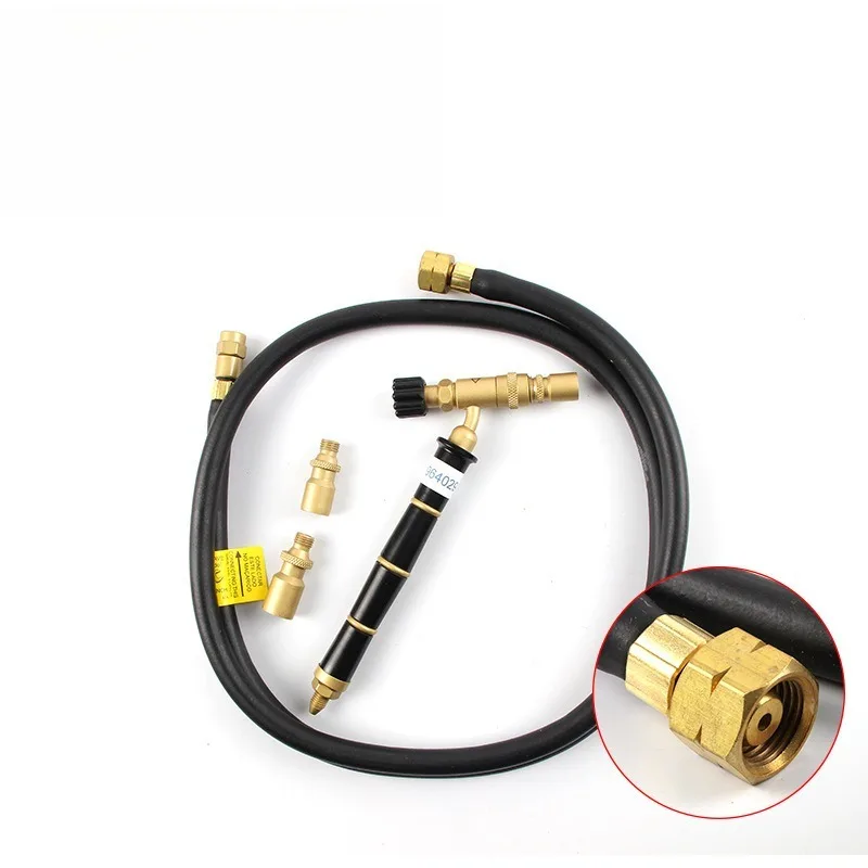 미국 및 호주 표준 마이크로 용접 토치, 호스와 노즐이 포함된 미니 토치 키트, 터미널 없음