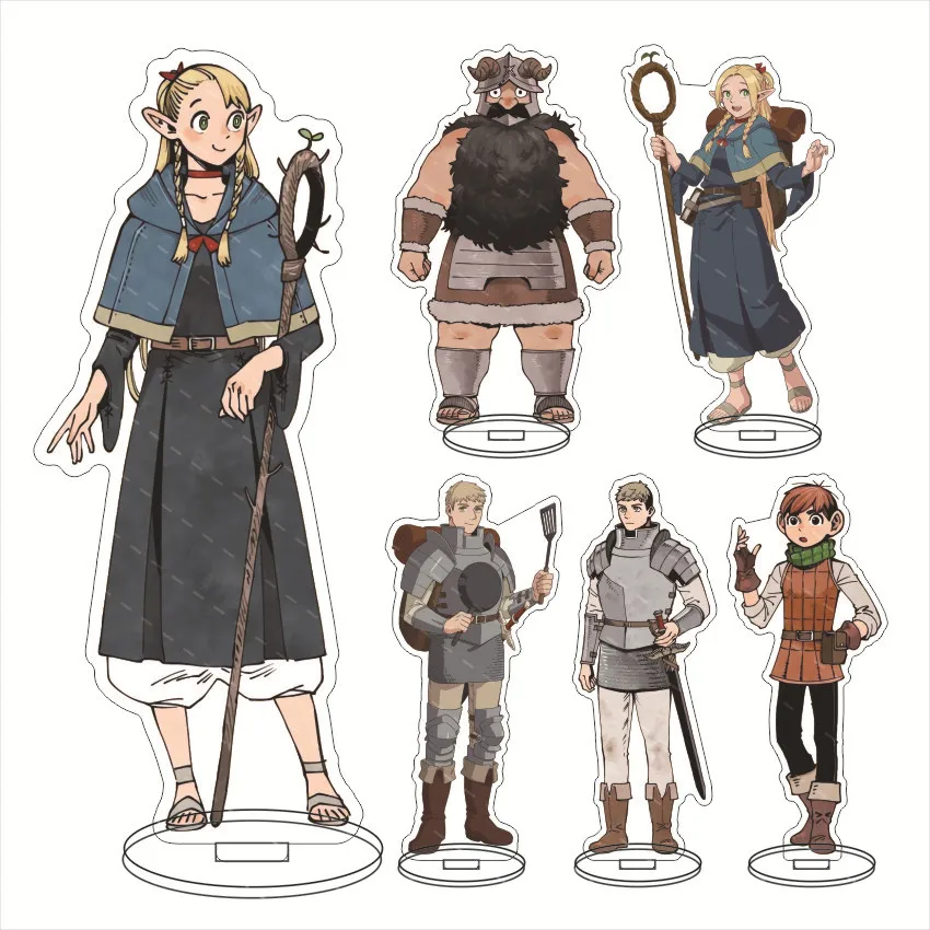 

Dungeon Meshi Delicious in Dungeon Donato Marcille Thorden Laios Senshi Tims Izutsumi acrylic stand figure model cake topper