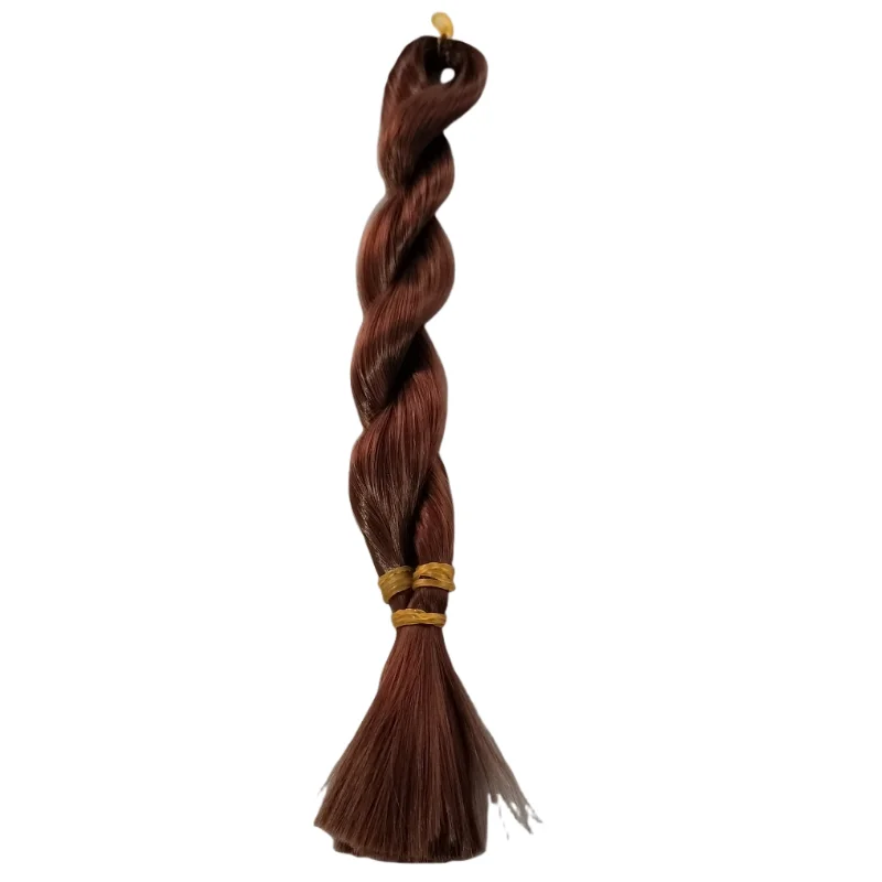 60cm DIY Puppenhaarbaum aus weicher Seide, hitzebeständig, für BJD-Puppen-Haartransplantation – Detail 8