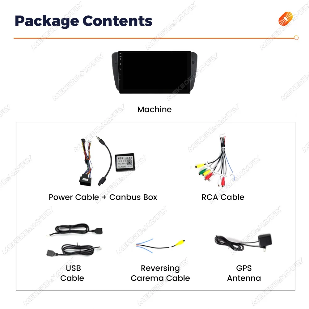 Android 14 Autoradio For Seat Ibiza 6j 2009~2013 Car Radio Multimedia Player GPS Head Unit Wireless CarPlay Android Auto WIFI BT