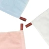 10pcs/lot 20x20cm 20g Small Square Towels Baby Children Towel Wash Face Towel for Kindergarten Kids Customer Logo 3 Colors 4