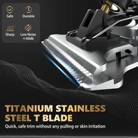 New Professional Electric Shaver for Men Razor for Men Mower Beard Trimmer Barber Shaving Machine T9 Hair Clipper Dropshipping 2