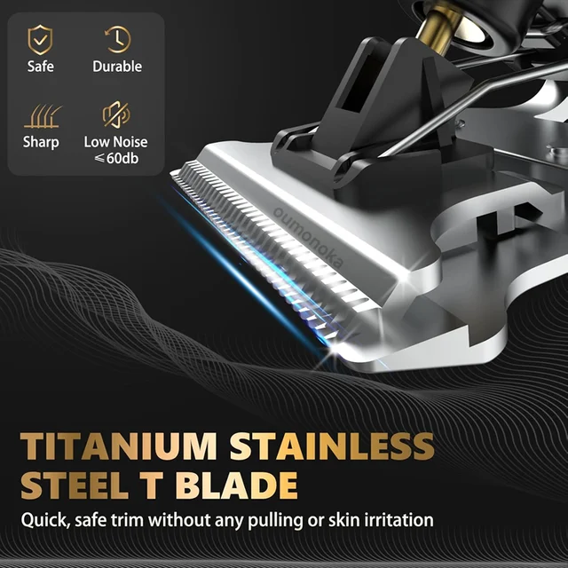 New Professional Electric Shaver for Men Razor for Men Mower Beard Trimmer Barber Shaving Machine T9 Hair Clipper Dropshipping 2