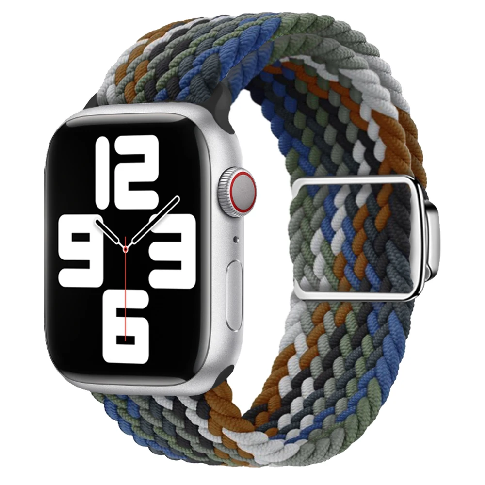Braided Nylon Bracelet Strap