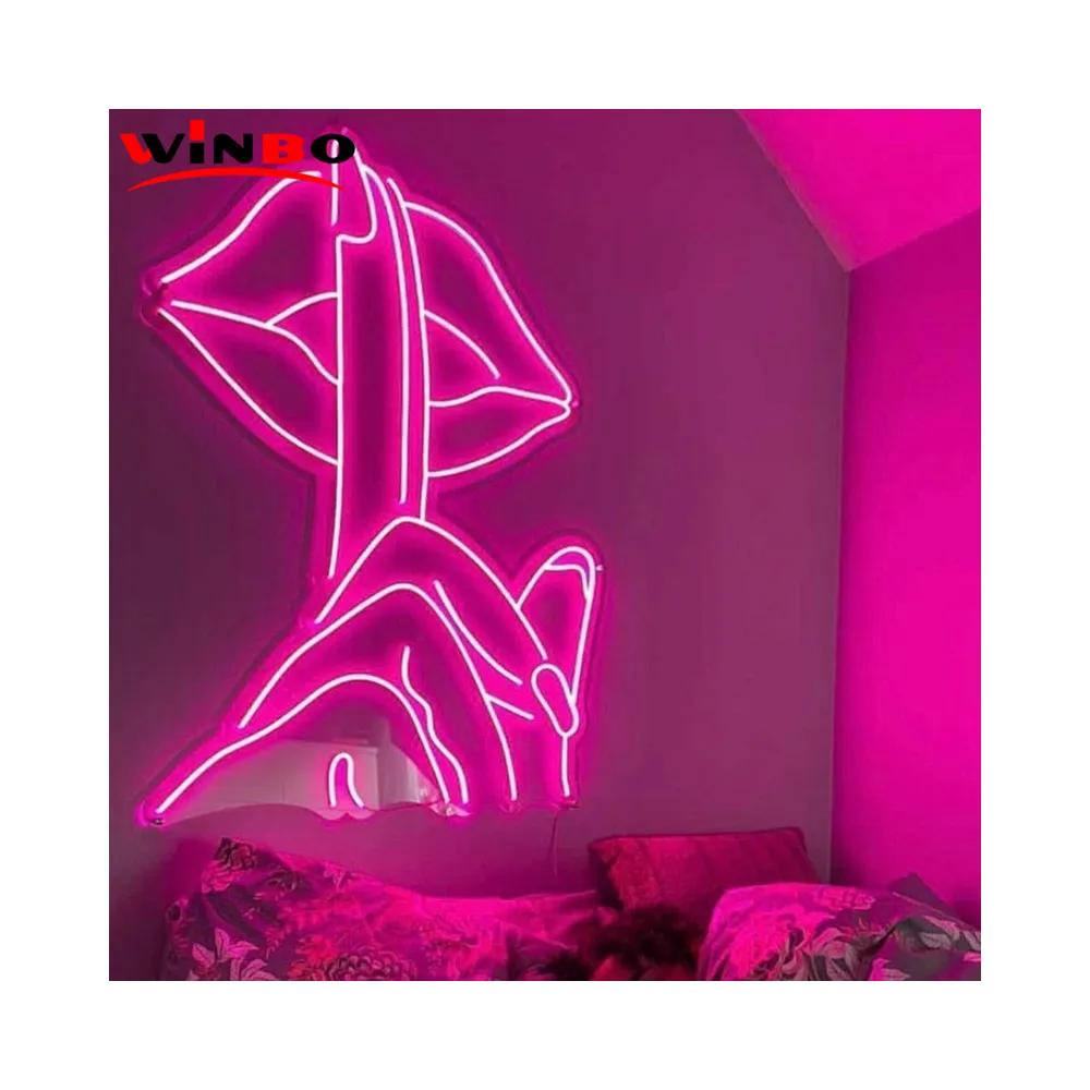 

Winbo Custom Neon Sign Light Free Design Letters Neonlichter Wedding Room Party Wall Decor Neon Signs Girls Girls Girls
