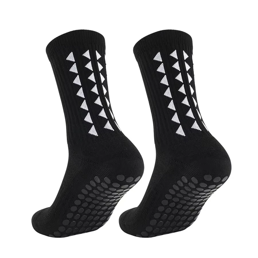 1-10 Pairs Men Women Football Grip Socks Towel Bottom Sport Socks Rugby Soccer Cycling Running Exercise