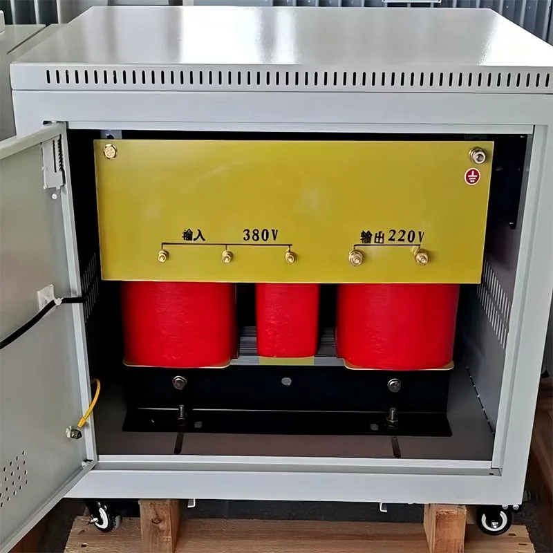 변압기 5kva 10kva 30kva 3상 380V를 단상 220V/110V AC 50Hz 60Hz로 변환하는 삼상 건식 절연 변압기 가정용