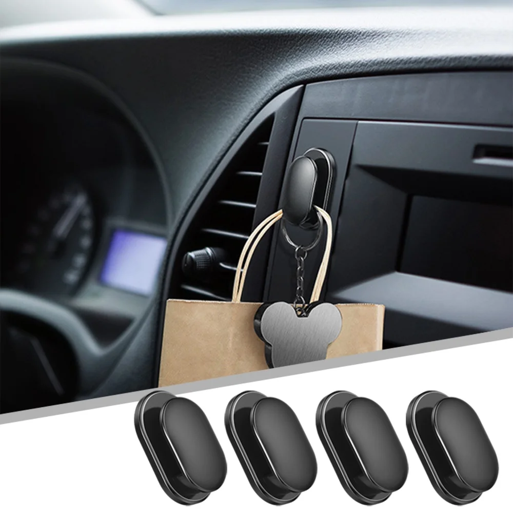 Mini Car Self-Adhesive Hooks for USB Cable, Keys & Headphones 1