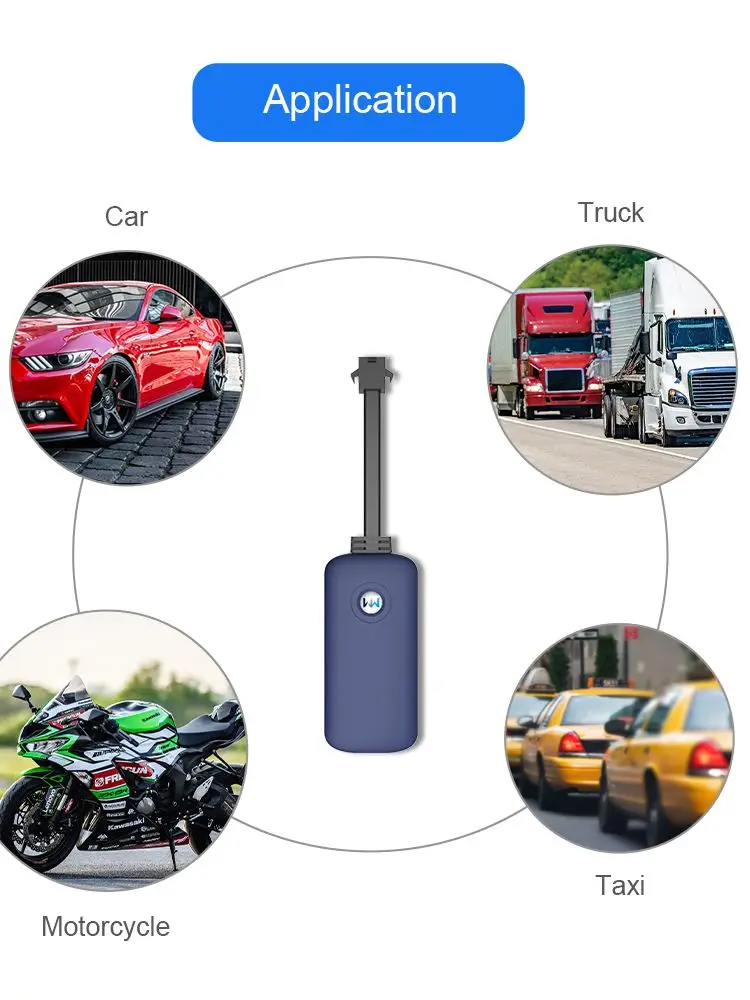 Motorcycle GPS Tracker 2G Real-time Tracking Vehicle Locator For Car Truck Fleet Management Auto Finance Requires A Fee For Use gps tracker car tracker