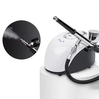 Water Injection Oxygen Machine Facial Steam Oxygen Injector Polite Compressor Set Paint Airbrush Nail Art Tattoo Nano Sprayer 2