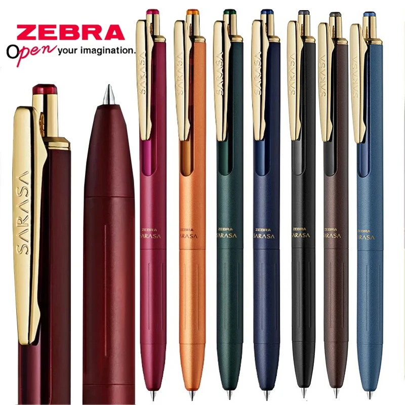 ZEBRA JJ56 Metal Limited Gel Pen Sarasa Retro Color Heavy Feel