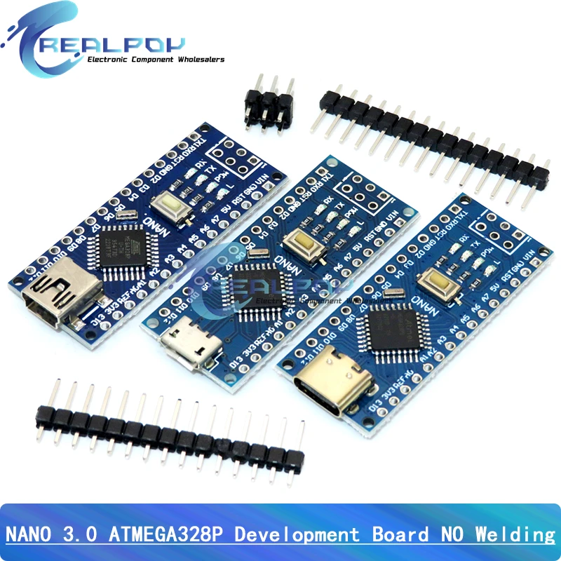 Enhanced Product Title:  
Universal USB Nano Controller with Bootloader - CH340 Driver, 16Mhz ATMEGA328P, USB Cable Included